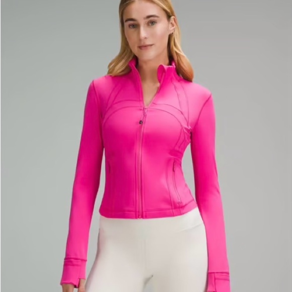 Lululemon Athletica Pink Jacket (matching pants for $90 total)
